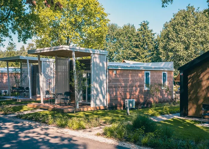 Nice Chalet With Airco Near Efteling
